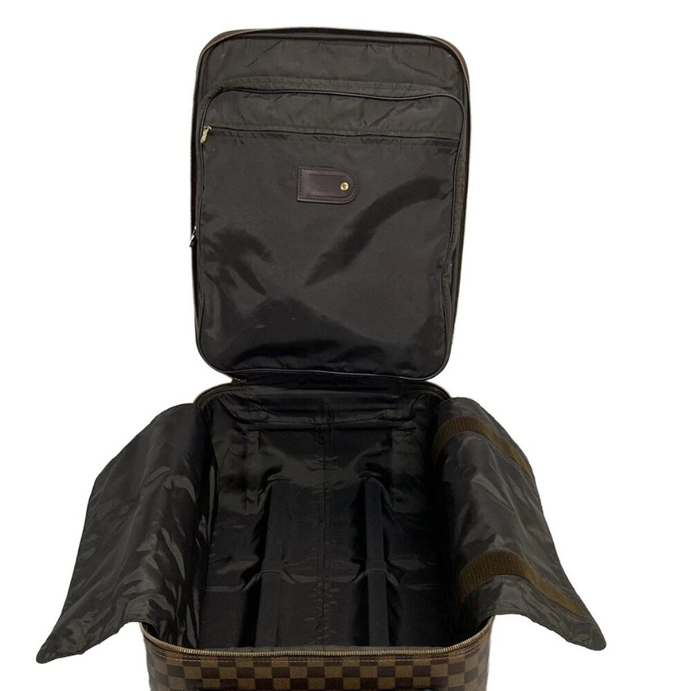 LOUIS VUITTON Pegase 45 (Old Model) Ebene Damier Suitcase bran848-100325 - Picture 11 of 16